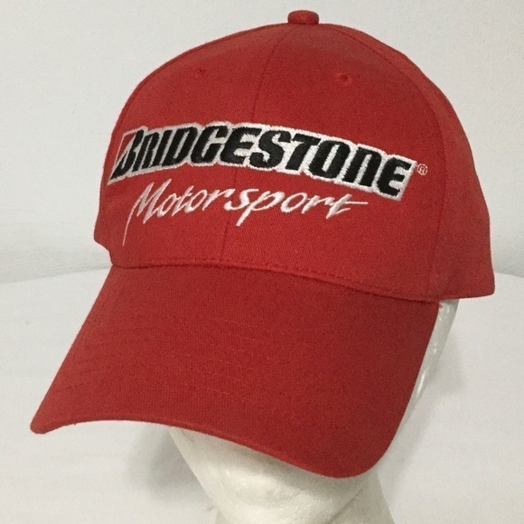 𝅺bridgestone Motorsports Racing Snapback Hat Cap - Picture 1 of 8